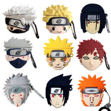 Soft Silicone Cute 3D Jiraiya Airpods Case Bandai Anime Naruto Earphone Kakashi Earphone Cover Case for Airpod 1 2, everythinganimee