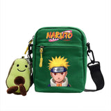 Hot Naruto Anime Figure Print Small Square Bag Children Shoulder Diagonal Bags Men Women's Backpack Christmas Gifts, everythinganimee