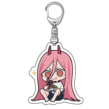 Anime Chainsaw Man Keychains Cartoon Cosplay Figure For Women Men Car Key Chain Ring Jewelry Bag Pendant Accessories Child Gifts