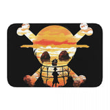 One Piece Monkey D Luffy Doormat