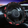 38cm Akatsuki Neji Konoha Auto Car Steering Wheel Cover Red Cloud Uchiha Itachi Sasuke Universal Steering Wheel Protector, everythinganimee