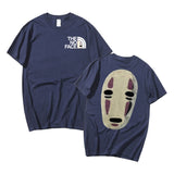 Japanese Anime No Face Man Graphic Printed T-shirts 90s Unisex Manga Tshirt Men Women Summer Fashion Casual Oversized T Shirts, everything animee