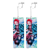 Fashion Acrylic Demon Slayer Earrings