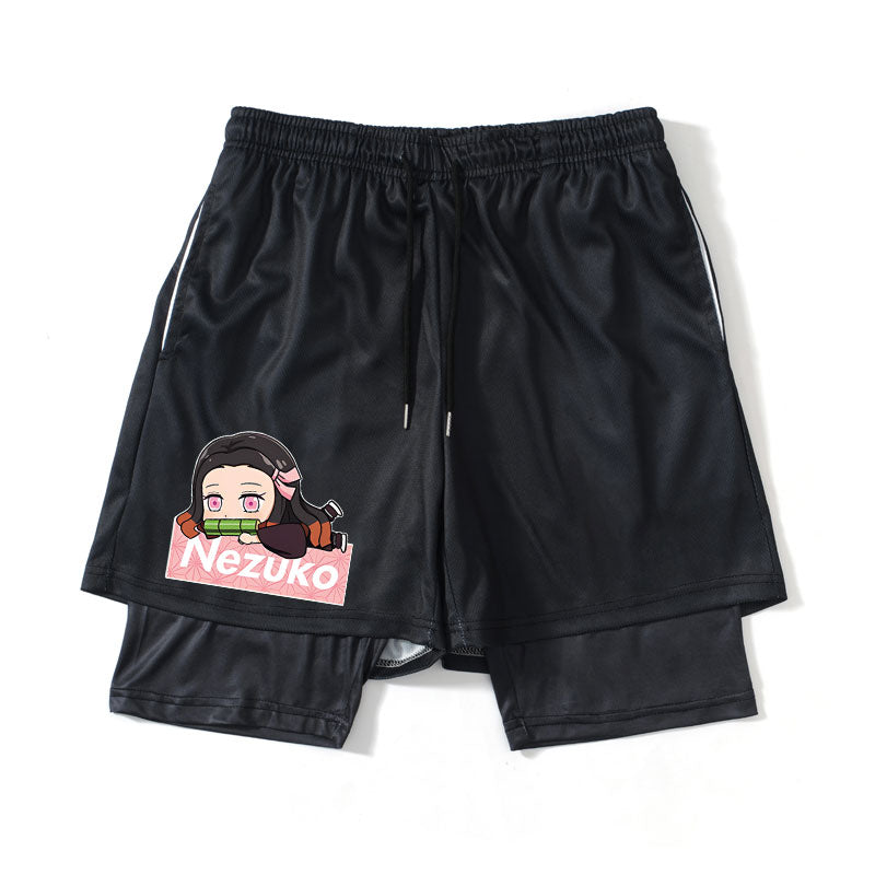 This shorts captures the magic of Nezuko characters. If you're looking for more Demon Slayer merch, we have it all! Check out our anime merch now—free shipping!