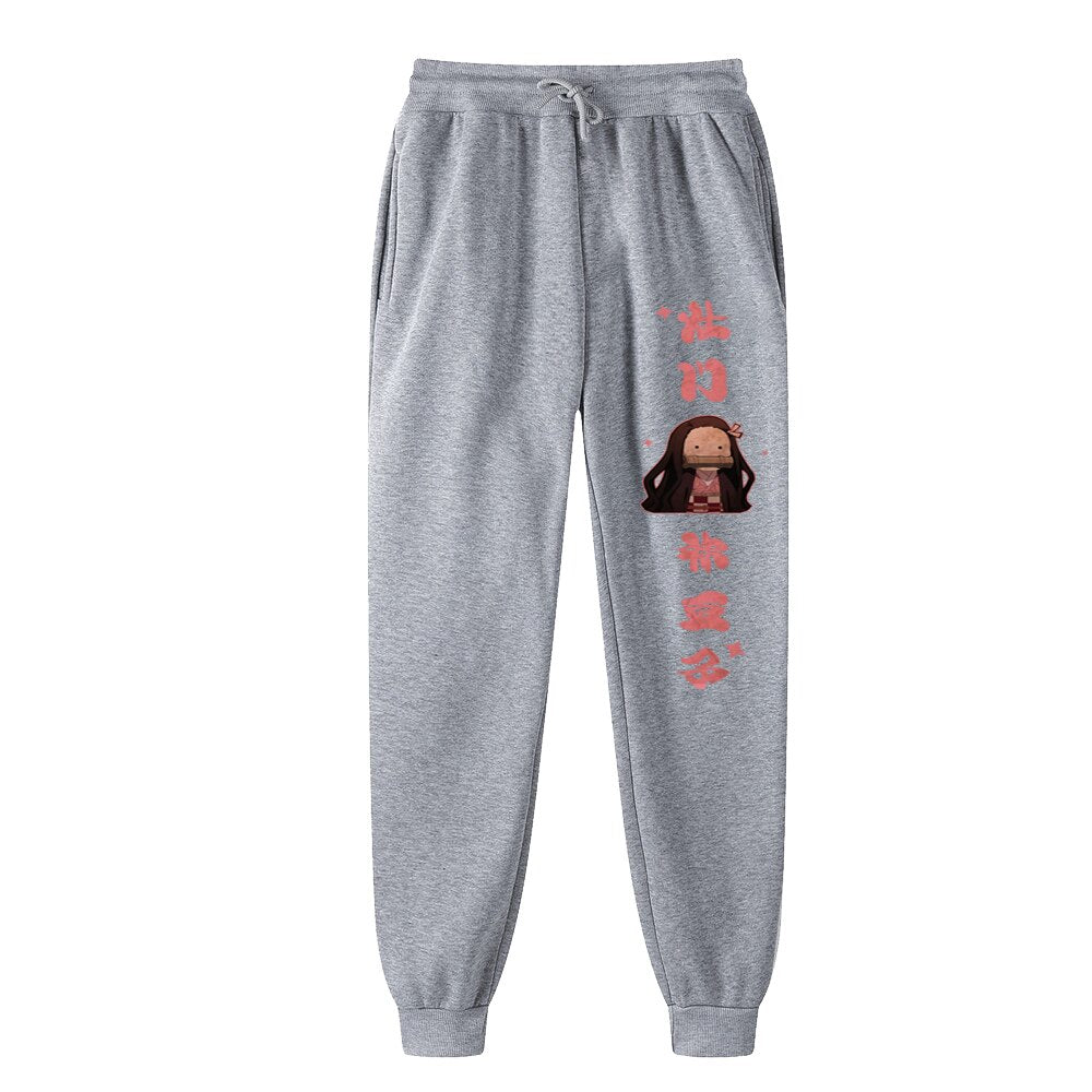 Anime Pants Demon Slayer Sweatpants Women Long Pants Men's Casual Pants Harajuku Streetwear Sweatpants Y2k Women's Sweatpants, everything animee