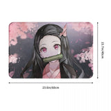 Demon Slayer Anime Non-slip Doormat Nezuko Kamado Bath Kitchen Mat Outdoor Carpet Home Pattern Decor, everythinghanimee