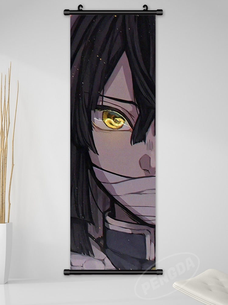 Demon Slayer Scroll Wall Art