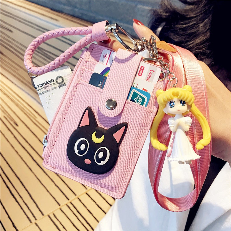 This wallet captures the magic of Luna. If you're looking for more Sailor Moon Luna merch, we have it all! Check out our anime merch now—free shipping!