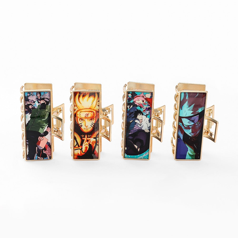 Anime Naruto Hair Claw Clips