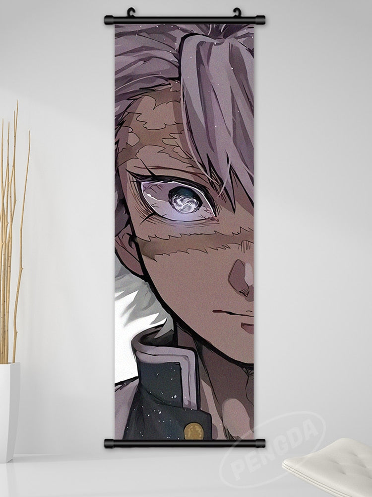 Demon Slayer Scroll Wall Art