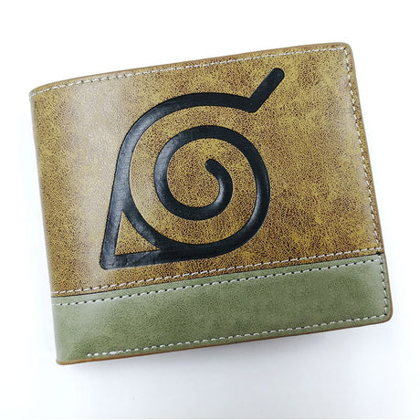 Anime Naruto Mens Wallet Ouroboros Snake Sign Cartoon PU Purse, everythinganimee