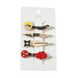 |14:193#4pcs Hair Barrette|3256804795204190-4pcs Hair Barrette