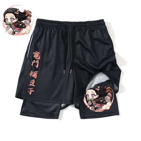 This shorts captures the magic of Nezuko characters. If you're looking for more Demon Slayer merch, we have it all! Check out our anime merch now—free shipping!