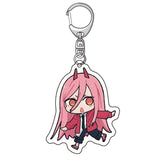 Anime Chainsaw Man Keychains Cartoon Cosplay Figure For Women Men Car Key Chain Ring Jewelry Bag Pendant Accessories Child Gifts