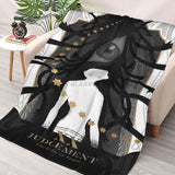 Fullmetal Alchemist Brotherhood - Gate Of Truth Throws Blankets Collage Flannel Ultra-Soft Warm picnic blanket bedspread, everythinganimee