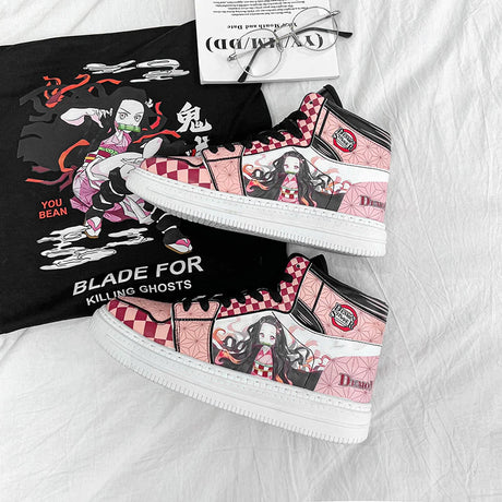 Demon Slayer Nezuko Sneakers, everythinganimee