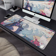 Cute Gaming Mouse Pad Anime Large Computer Mousepad Speed 900x400MM Overlock Edge Cool Cartoon XXL Keyboard Desk Mice Gamer Mat