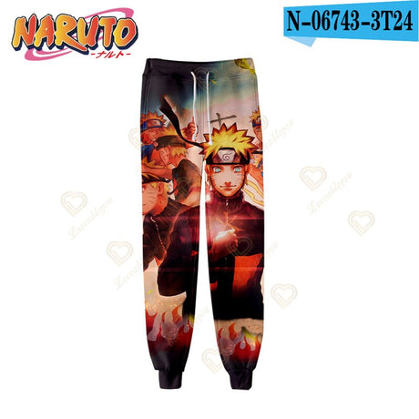 Naruto High Street Trousers Uchiha Sasuke Sweatpant Men Woman Soft Fashion Casual Sweatpants Long Trousers Sport Training Pants, everythinganimee