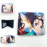 Anime Cartoon Demon Slayer Uzui Tengen Agatsuma Zenitsu Tokitou Muichirou Tomioka Giyuu Kamado Tanjirou Wallet Purse Wallets, everythinganimee