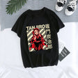 Japanese Anime Demon Slayer T Shirt Unisex Tanjirou Kamado Graphic Tee Shirt Women Kimetsu No Yaiba Nezuko Tshirt Female T-shirt, everythinganimee