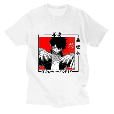 My Hero Academia T Shirt Japanese Anime Himiko Toga Graphic T-shirt Kawaii Cartoon Tshirt Streetwear Summer Cotton Short Sleeve, everythinganimee