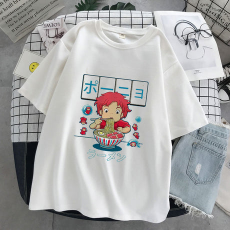 Get the ultimate Studio Ghibli vibe with our Hayao Miyazaki Totoro T-Shirt! Perfect for any anime or movie fan. Available in various sizes for women, men & Children. #StudioGhibli #Totoro #Miyazaki #AnimeFashion #HarajukuStyle"