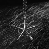 Anime Bleach Necklace Quincy Ishida Uryuu Cosplay Ginrei Gojiaku Amulet Alloy Choker Chain Bracelets Pendant Jewelry Accessories