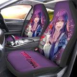 Tokyo Ghoul Rize Kamishiro Car Seat Covers Anime Car Accessories,Pack of 2 Universal Front Seat Protective Cover, everythinganimee