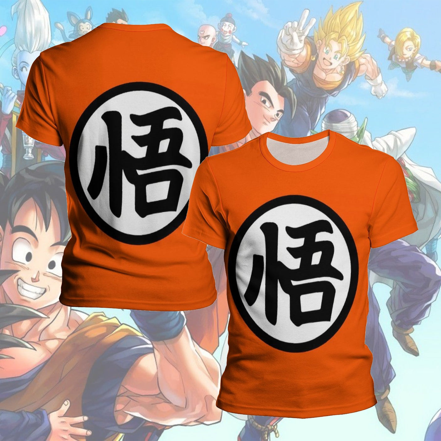 This tees captures the magic of  Dragon Ball Z. If you're looking for more  Dragon Ball Z merch, we have it all! Check out our anime merch now—free shipping!