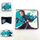 Anime Cartoon Demon Slayer Uzui Tengen Agatsuma Zenitsu Tokitou Muichirou Tomioka Giyuu Kamado Tanjirou Wallet Purse Wallets, everythinganimee