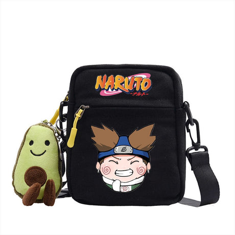 Hot Naruto Anime Figure Print Small Square Bag Children Shoulder Diagonal Bags Men Women's Backpack Christmas Gifts, everythinganimee