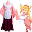 Miss Kobayashi's Dragon Maid Tooru Cosplay Costumes Halloween Carnival Suit, everythinganimee