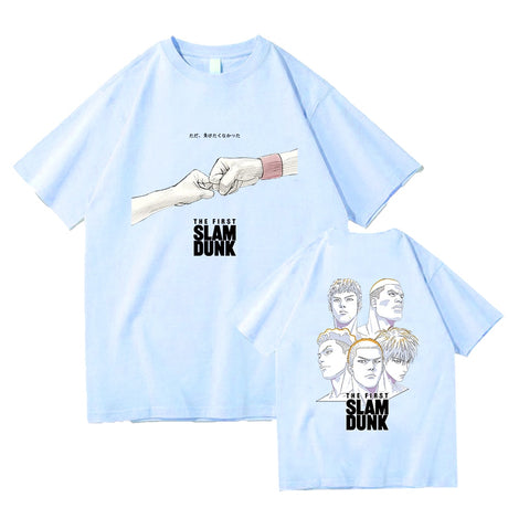 2023 Anime Streetwear Unisex T-Shirt Japanese Fashion Anime The First Slam Dunk Harajuku T-Shirt