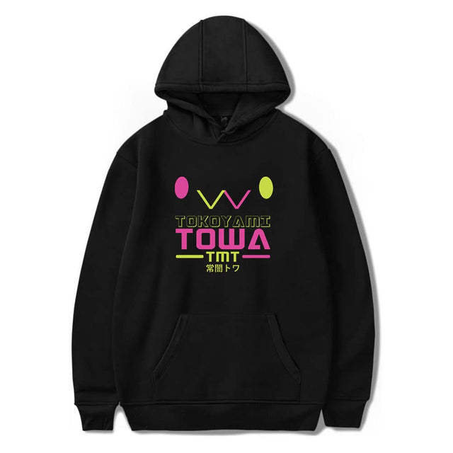 New Arrival Hololive Vtuber Tokoyami Towa Hoodie Loose Hoodie Casual All-match Harajuku Unisex Hoodie Clothes, everythinganimee