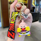 Products Dragon Ball Z Keychain Son Goku Cartoon Anime Figures Keyring Super Saiyan Backpack Decorations Children Toys Christmas Gifts, everything animee