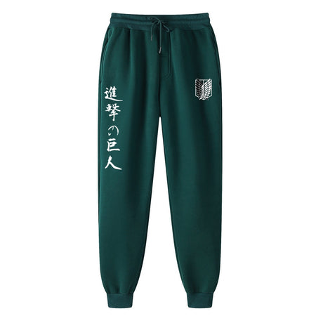 Anime Attack on Titan Printed Men's Joggers Brand Man Casual Trousers Sweatpants Fitness Workout Running Sporting Pants Clothing, everything animee