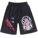 Hot Anime Jujutsu Kaisen Yuji Itadori Print Shorts Man Woman Casual Loose Beach Oversized Summer New Short Pants Streetwear, everythinganimee