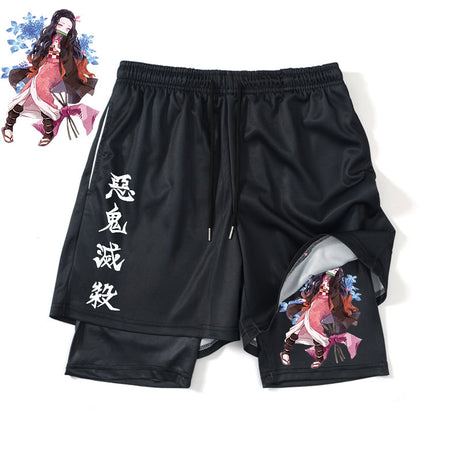 This shorts captures the magic of Nezuko characters. If you're looking for more Demon Slayer merch, we have it all! Check out our anime merch now—free shipping!