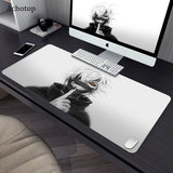 Gaming Accessories Mouse Pad Tokyo Ghoul Mousepad Anime Cartoon Large Mouse Mat Big Mause Pad Keyboard Computer Gamer Desk Mat, everything animee