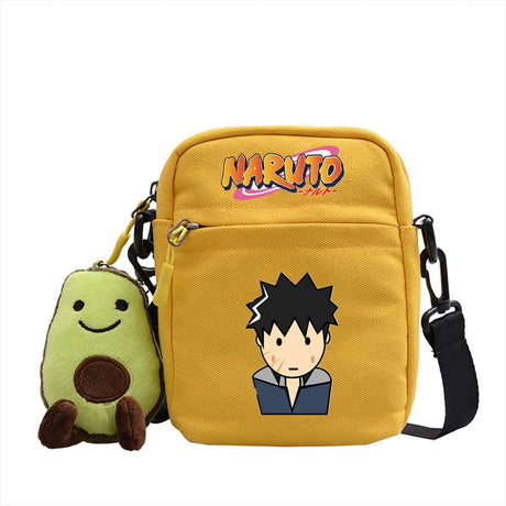 Hot Naruto Anime Figure Print Small Square Bag Children Shoulder Diagonal Bags Men Women's Backpack Christmas Gifts, everythinganimee