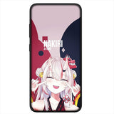 Hololive Nakiri Ayame Soft Cover for Samsung Galaxy A10 A20 A22 A30 A31 A32 A50 A51 A52 A53 A72 A33 A73 Phone Case, everything animee