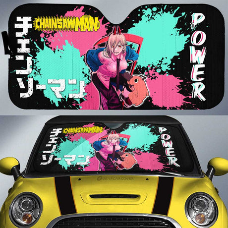 This sunshade captures the magic of Chainsaw Man . If you're looking for more Chainsaw Man merch, we have it all! Check out our anime merch now—free shipping!