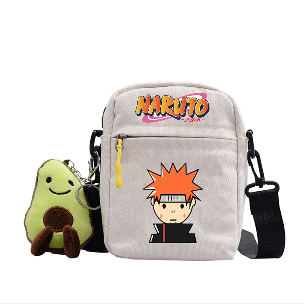 Hot Naruto Anime Figure Print Small Square Bag Children Shoulder Diagonal Bags Men Women's Backpack Christmas Gifts, everythinganimee