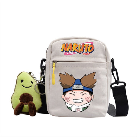 Hot Naruto Anime Figure Print Small Square Bag Children Shoulder Diagonal Bags Men Women's Backpack Christmas Gifts, everythinganimee