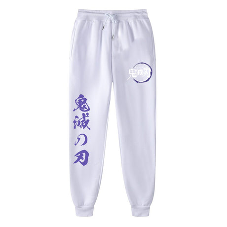 Anime Sweatpants Demon Slayer Trousers Women's Full Length Casual Long Pants Fleece Harajuku Unisex Pants, everything animee