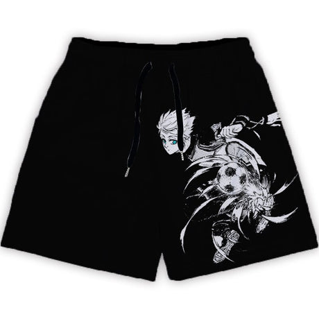 Anime Blue Lock Shorts Printed Fashion Street Gym Shorts Men Loose Casual Daily Workout Jogging Fitness Summer Beach Shorts, everythinganimee