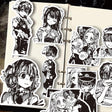 10/30/67PCS Toilet-bound Hanako-kun Anime Stickers Decoration Suitcase Laptop Scrapbooking Phone Stationery Japan Manga Kid Toy, everythinganimee