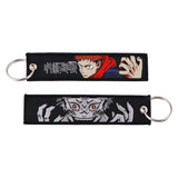 Anime Embroided Key-chain