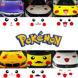 Pokémon Pikachu Face Stickers