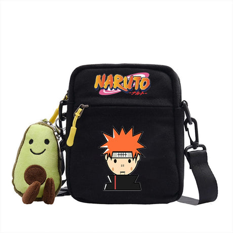 Hot Naruto Anime Figure Print Small Square Bag Children Shoulder Diagonal Bags Men Women's Backpack Christmas Gifts, everythinganimee